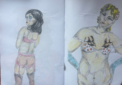 'I Can't Keep Pretending to like your Art' Drawings zine